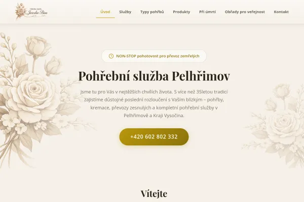 Náhled webu psbina.cz